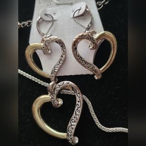 Crystal Avenue Set Silver/Gold Ton